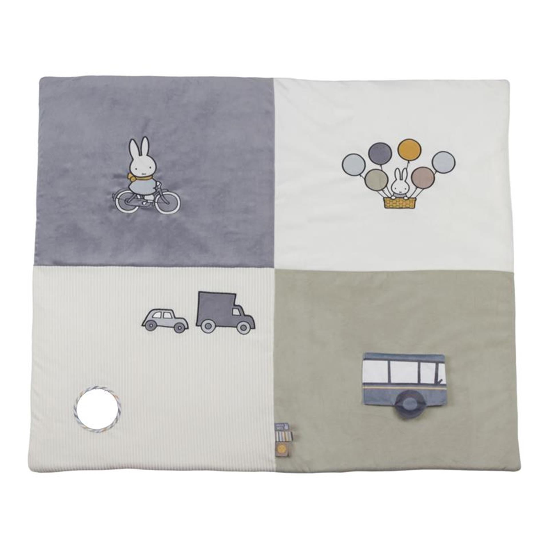 Tiamo Nijntje Box Teppich flauschig blau