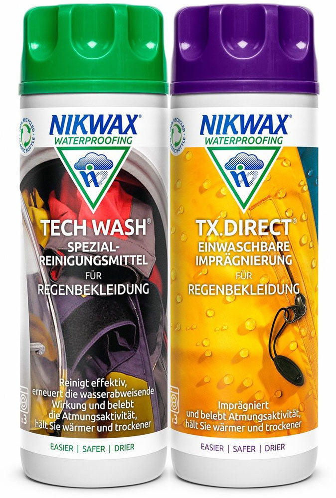 Nikwax Tech Wash + TX-Direct – Waschmittel