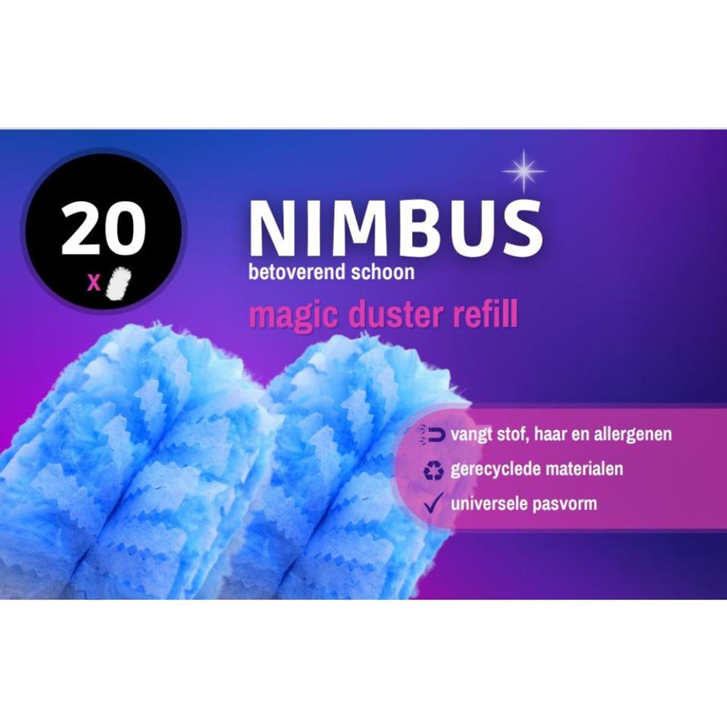 Nimbus Magic Duster nachfüllen 20 Stücke