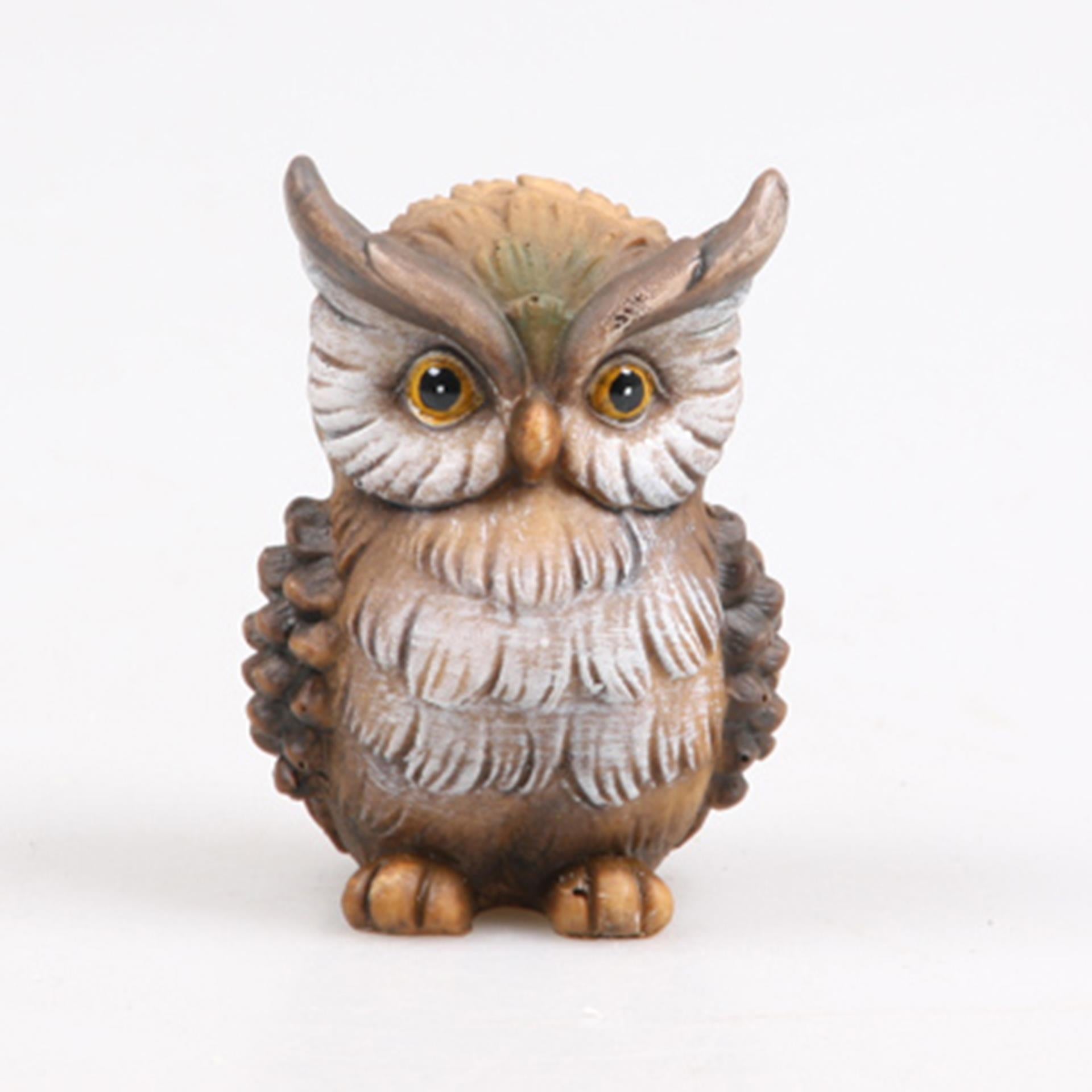 Cozydecor Statue Eule xs 6,5x5,5x9cm