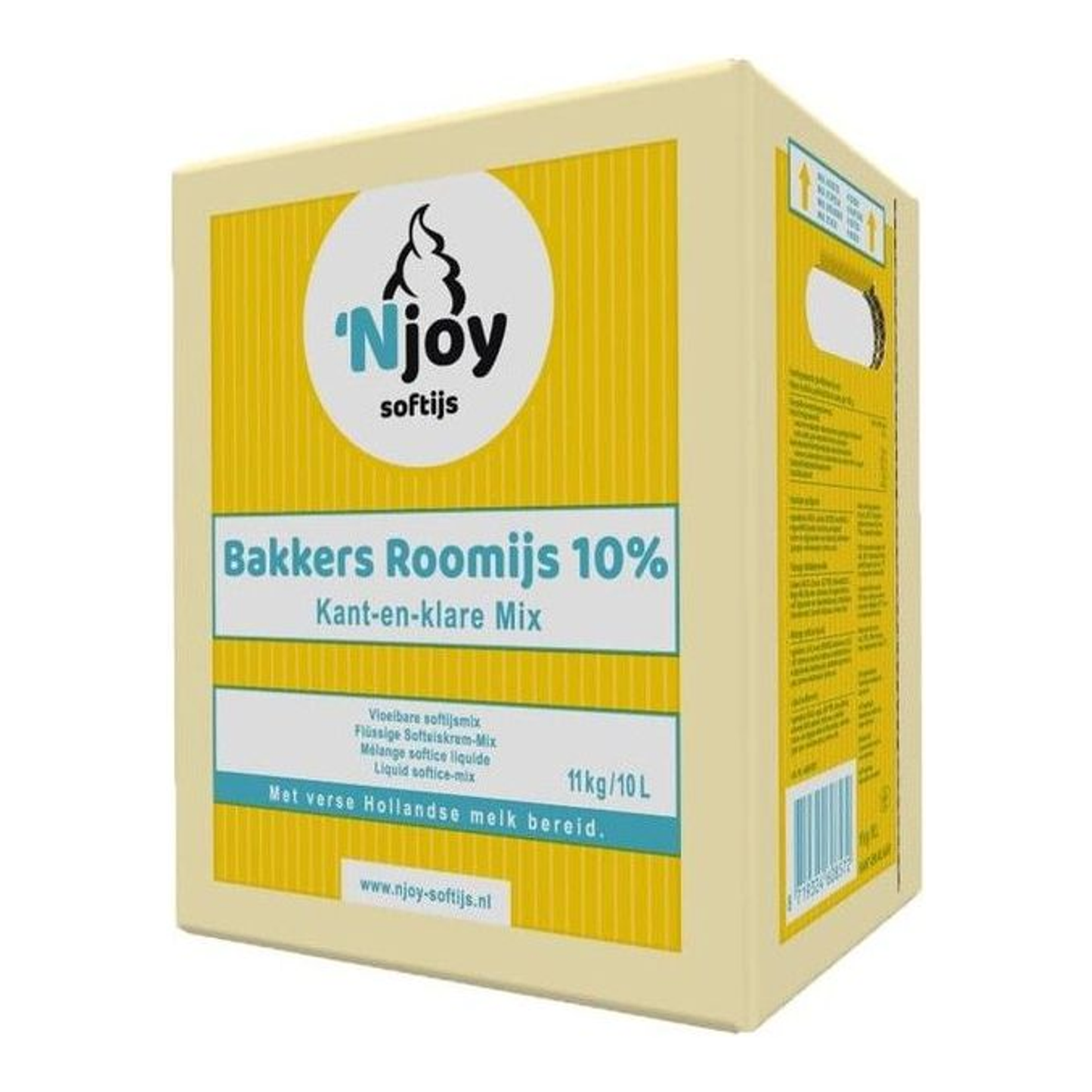 Njoy Bakers Ice Cream 10 % flüssige Eismischung (10 Liter)
