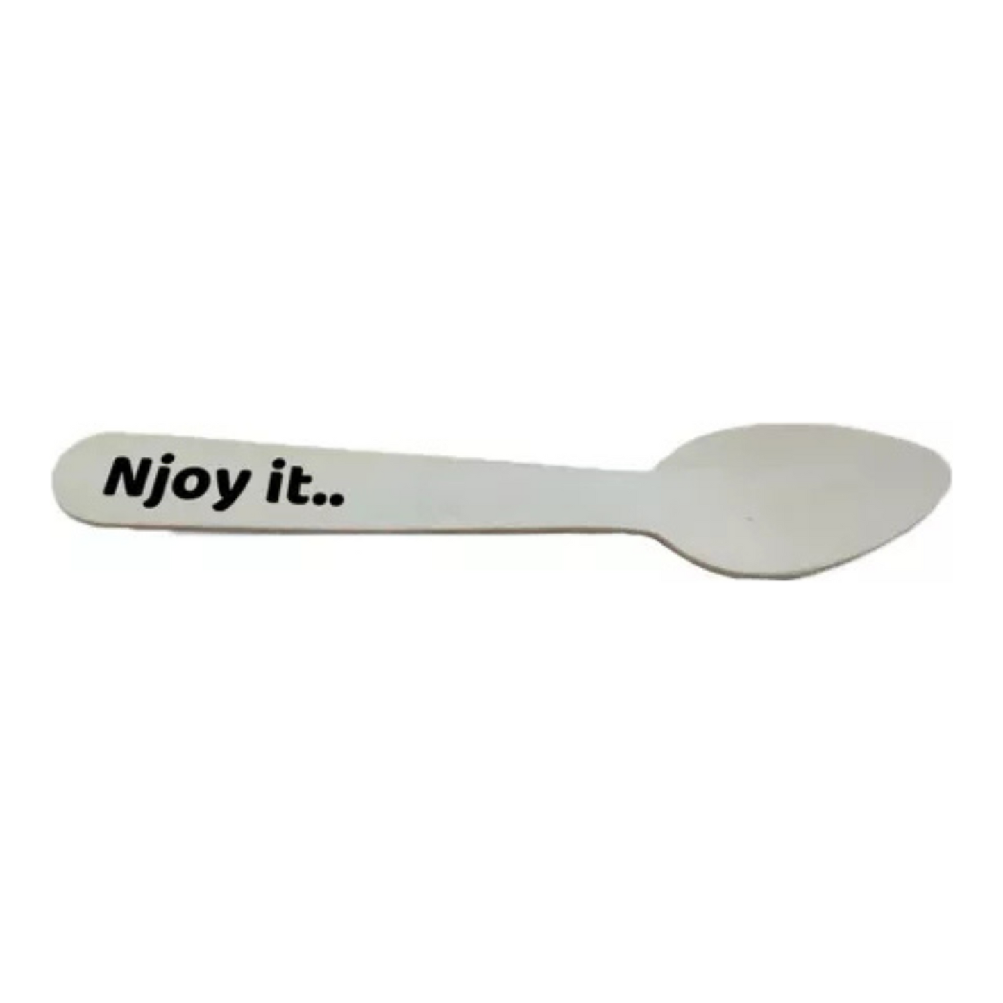 Njoy Eisportionierer Holz Bio 14 cm (100 Stück)