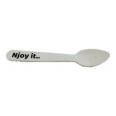 Njoy Eisportionierer Holz Bio 14 cm (100 Stück)