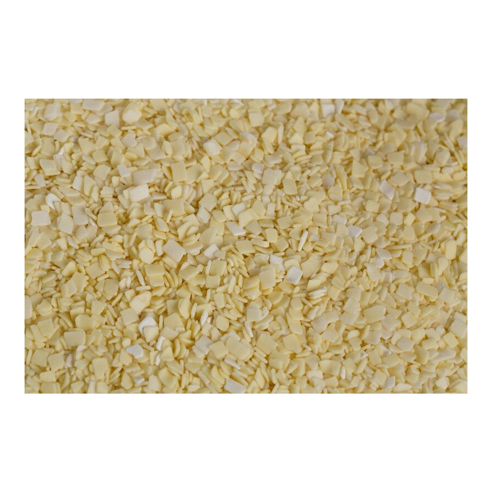 Njoy pajetten weiße Schokolade (1500gr)