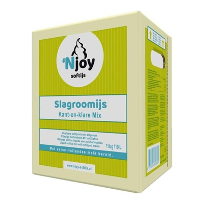 Njoy Whipped Ice Cream Flüssigeismischung (10 Liter)