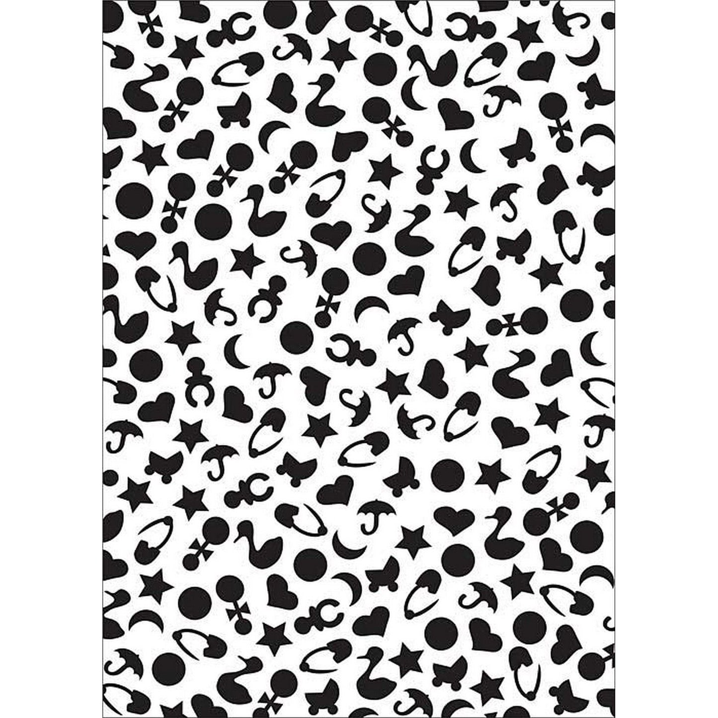 Nellies Wahl • Mixed-Media-Schablone A5 Baby-1