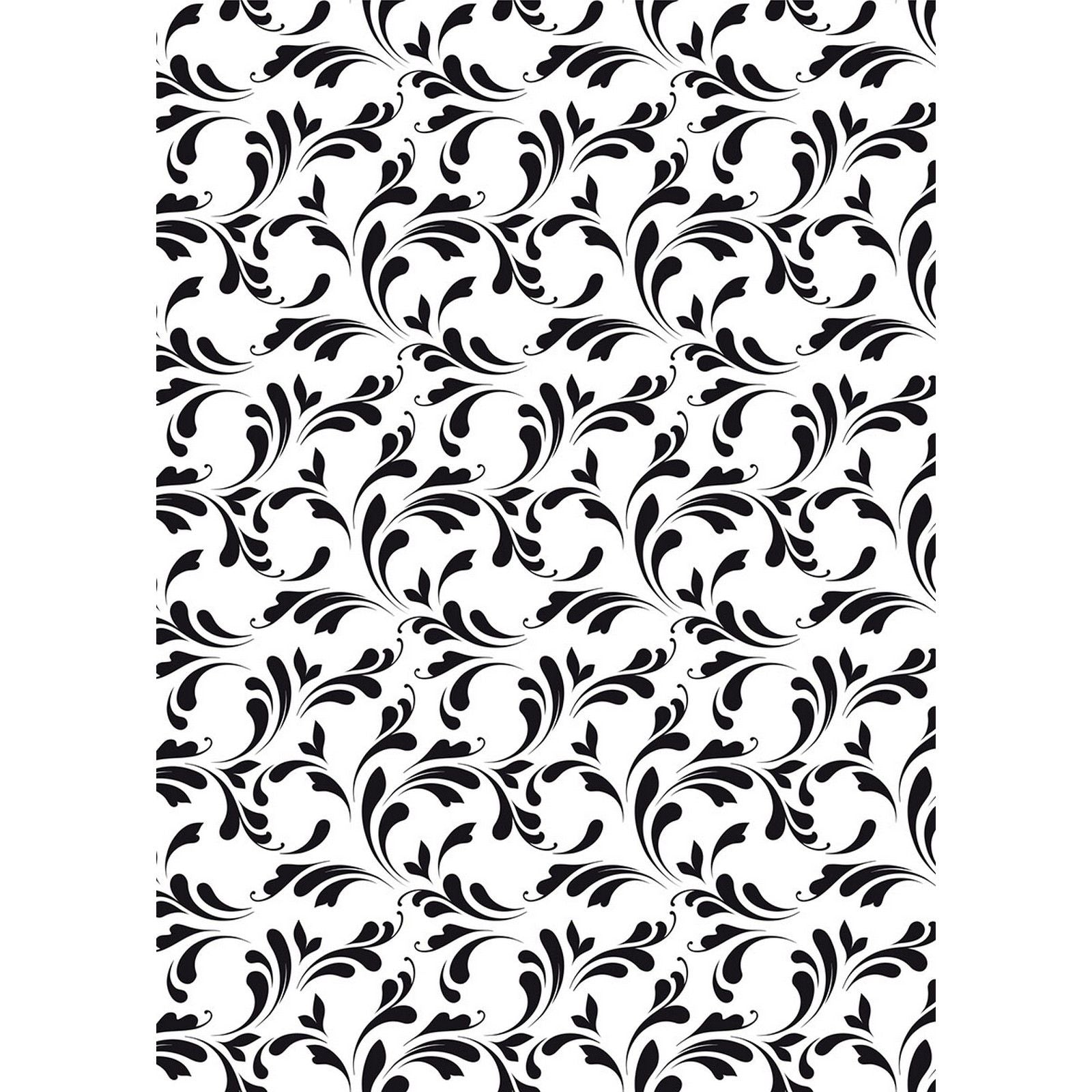 Nellies Wahl • Lasercut-Schablone A5 Wirbel-2