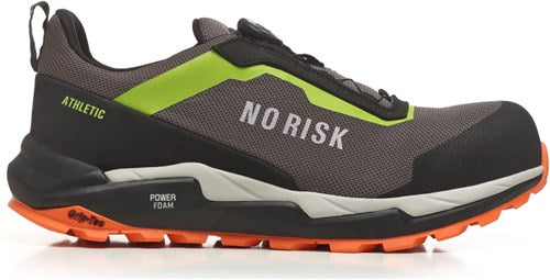 No Risk Athletic Low FLS Orange Grün 1219.06 S3L | schwarz | Größe 36 - 5607421135363