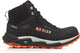 No Risk Athletic Mid Stx Orange 1019.15 S7L | schwarz orange | Größe 39 - 00.071.066.39