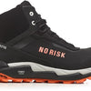 No Risk Athletic Mid Stx Orange 1019.15 S7L | schwarz orange | Größe 44 - 00.071.066.44