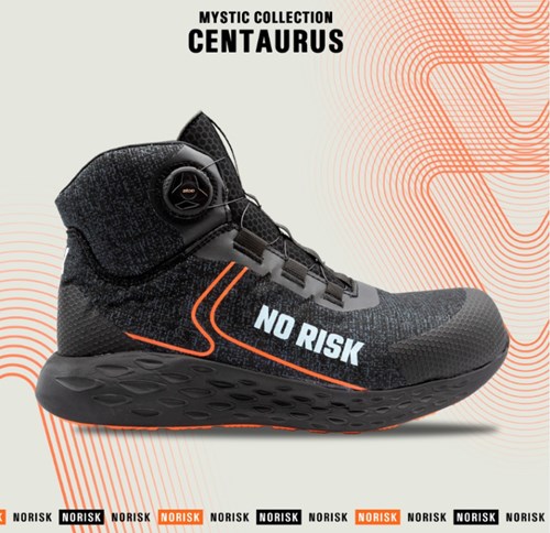 Kein Risiko Centaurus 1049.31 auf metallfreiem S1P | orange blau | Größe 40 - 5607421067404