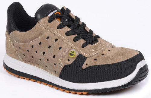 No Risk Runner Low S1P ESD Beige Schwarz – Größe 45 – 11.071.014.45