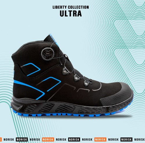 Kein Risiko Ultra 1047.41 auf metallfreiem S3 | schwarz blau | Größe 43 - 5607421074433