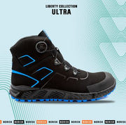 Kein Risiko Ultra 1047.41 auf metallfreiem S3 | schwarz blau | Größe 45 - 5607421074457 - afbeelding 2