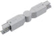 Nordic-Eckstück verstellbar für. Schiene Aluminium 5050043