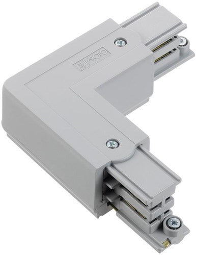 Nordisches Eckstück fest 90°. für. Schiene Aluminium links 5050035