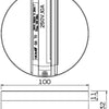 Nordic Lival Aufbaudose 3-Phasen-Strahler schwarz 5050421