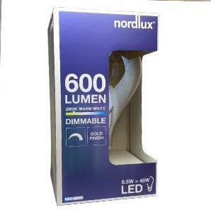 Nordlux LED A160 E27 8,5-48W 2000K Filament Spirale Gold Dimmbar - 2760190