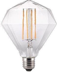 Nordlux LED Globe G100 E27 2-15W 2200K Avra Clear Diamond - 2760280