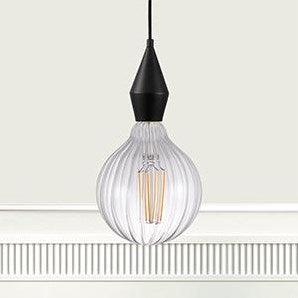 Nordlux LED Globe G125 E27 2-15W 2200K Avra Klar gestreift - 2760320