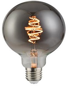 Nordlux LED Globe G125 E27 5-15W 1800K Filament Spirale Grau Dimmbar - 2760140