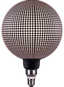 Nordlux LED Globe G200 E27 5-10W 2700K Magician Dots Schwarz - 2760450