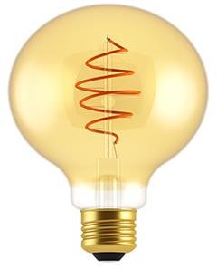 Nordlux LED Globe G200 E27 8,5-48W 2000K Filament Spirale Gold Dimmbar - 2760210