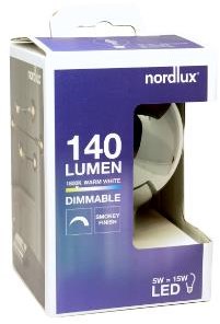 Nordlux LED Globe G95 E27 5-15W 1800K Filament Spirale Grau Dimmbar - 2760110