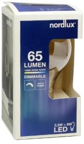 Nordlux LED GLS E27 2,3-5 W 1800 K Retro-Deko-Gold dimmbar – 2760082