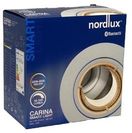 Nordlux LED-Einbaustrahler Carina Smart Light rund Nickel sandgestrahlt Gu10 4,7W - 4806220