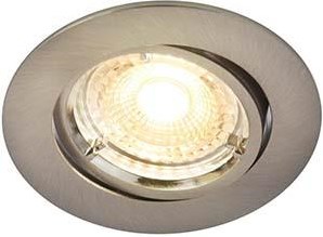 Nordlux LED-Einbaustrahler Carina Smart Light rund Nickel sandgestrahlt Gu10 4,7W - 4806220