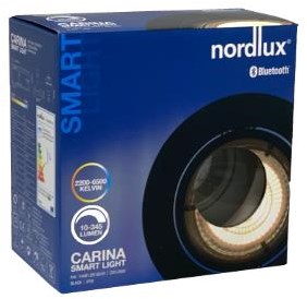 Nordlux LED-Einbaustrahler Carina Smart Light rund schwarz gu10 4,7w - 4806210