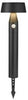 Nordlux LED-Solar-Gartenlampe auf Zapfen Nama 1 W 3000 K Schwarz 50 cm – 4802840