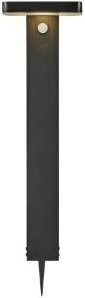 Nordlux LED-Solar-Gartenlampe auf Erdspieß Rica 5 W 3000 K Schwarz 60 cm – 4802810