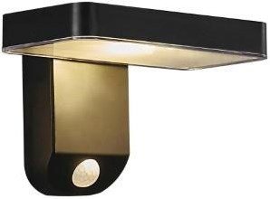 Nordlux LED-Solarwandleuchte Rica 5W 3000K schwarz - 4802800