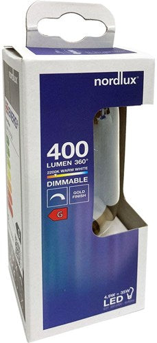 Nordlux LED T45 E27 4,5-35W 2000K Filament Spirale Gold Dimmbar - 2760170