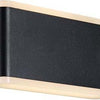 Nordlux LED-Wandleuchte Akron schwarz 6W 3000K IP44 17cm - 4800870