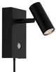 Nordlux LED-Wandleuchte Omari 3,2W schwarzer Touch - 4800438