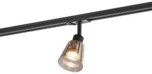 Nordlux Link Rail Spot Koniekel Gu10 Schwarzglas – 5049480