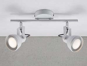 Nordlux Aufbaustrahler 2x GU10 Aschefarbe weiß verstellbar - 4800450