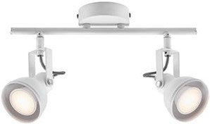 Nordlux Aufbaustrahler 2x GU10 Aschefarbe weiß verstellbar - 4800450