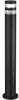 Nordlux Mastleuchte Birke E27 Schwarz IP44 80cm - 4800835