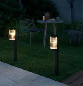 Nordlux Mastleuchte Coupar E27 Schwarz IP44 80cm - 4800838