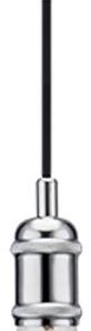 Nordlux Kordelpendelleuchte E27 Avra Chrom – 4800190