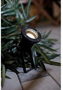 Nordlux Gartenstrahler auf Zapfen, schwarz, GU10, 40 cm, 1,8 m Kabel – 4801000
