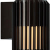 Nordlux Wandleuchte Aludra rund E27 schwarz IP54 - 4800940