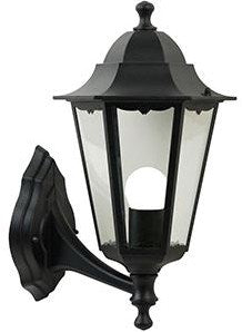 Nordlux Wandleuchte Cardiff Up E27 Schwarz IP44 - 4800922