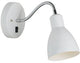 Nordlux Wandleuchte E14 Zyklon weiß mit Schalter - 4800442