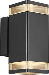Nordlux Wandleuchte Ulme 2x gu10 schwarz IP44 - 4800911