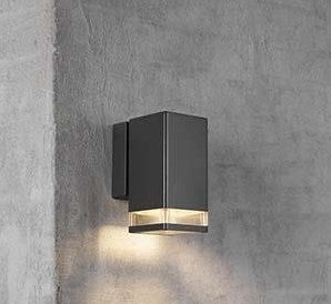 Nordlux Wandleuchte Ulme gu10 schwarz IP44 - 4800910